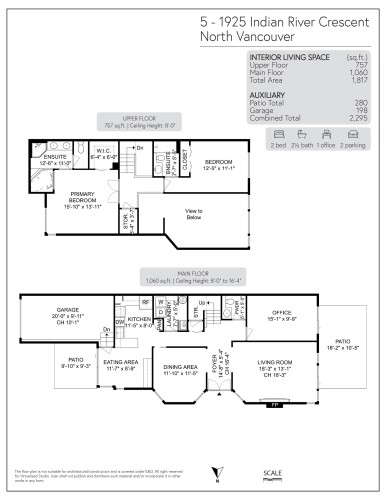 5-1925 Indian River Crescent, North Vancouver, BC 
