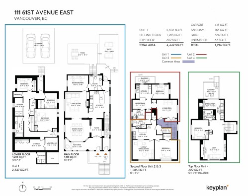 111 61St Avenue E, Vancouver, BC 