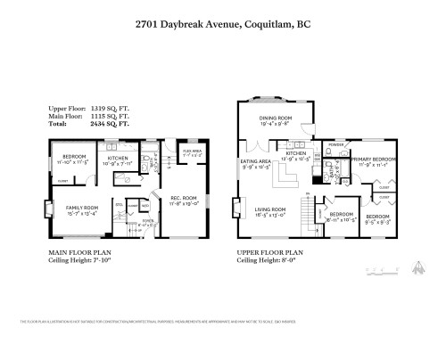 2701 Daybreak Avenue, Coquitlam, BC 