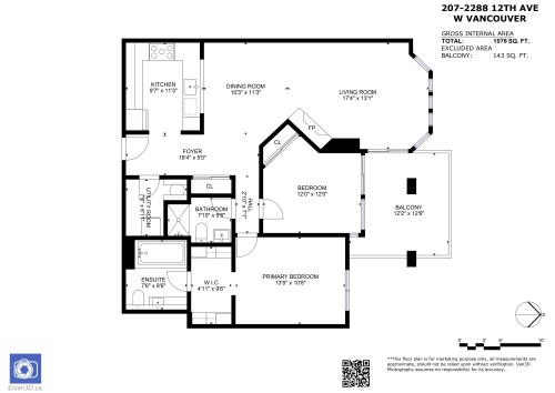 207-2288 12Th Avenue W, Vancouver, BC 