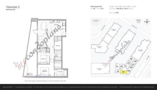 903-8199 Capstan Way, Richmond, BC 