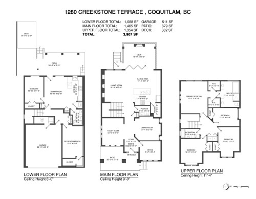 1280 Creekstone Terrace, Coquitlam, BC 