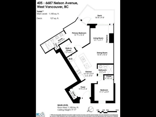 405-6687 Nelson Avenue, West Vancouver, BC 