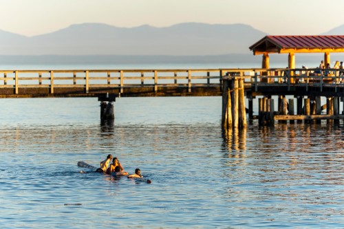 4981 Geer Road, Sechelt, BC - Outdoor With Body Of Water With View