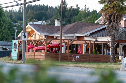 4981 Geer Road, Sechelt, BC - Outdoor With Body Of Water With Deck Patio Veranda