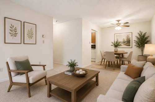 249-7471 Minoru Boulevard, Richmond, BC - Indoor Photo Showing Living Room