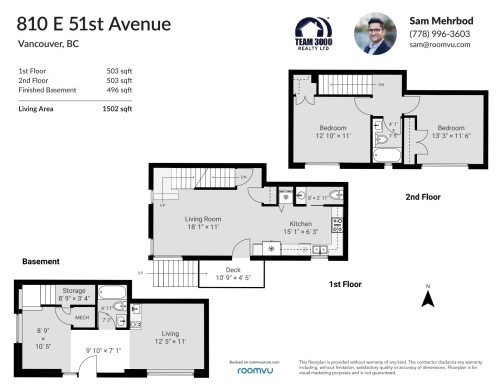 810 51St Avenue E, Vancouver, BC 