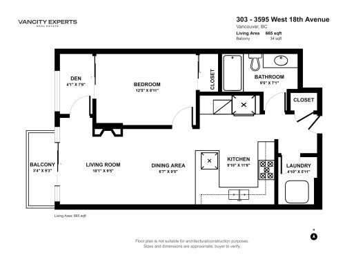 303-3595 18Th Avenue W, Vancouver, BC 