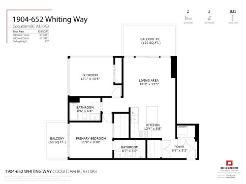 1904-652 Whiting Way, Coquitlam, BC 