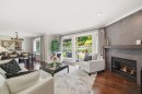 38-72 Jamieson Court, New Westminster, BC  - Indoor Photo Showing Living Room With Fireplace 