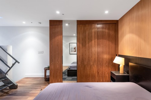 Ph6-869 Beatty Street, Vancouver, BC - Indoor Photo Showing Bedroom