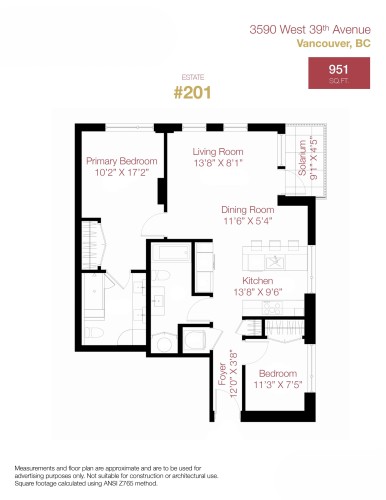 201-3590 39Th Avenue W, Vancouver, BC 