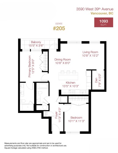 205-3590 39Th Avenue W, Vancouver, BC 