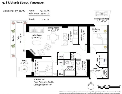 xx2-928 Richards Street , Vancouver, BC V6B 6P6