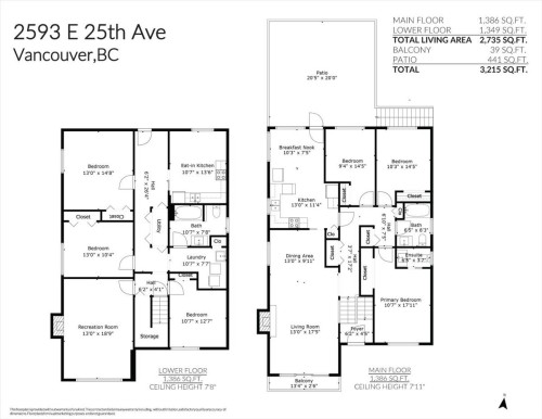 2593 25Th Avenue E, Vancouver, BC 