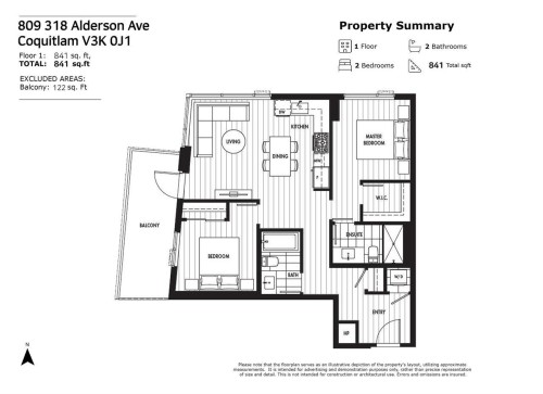 809-318 Alderson Avenue, Coquitlam, BC 