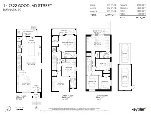 1-7822 Goodlad Street, Burnaby, BC 