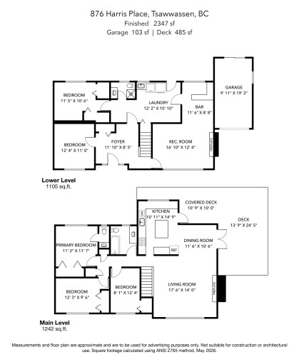 876 Harris Place, Delta, BC 