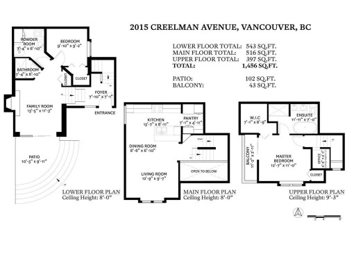 2015 Creelman Avenue, Vancouver, BC 