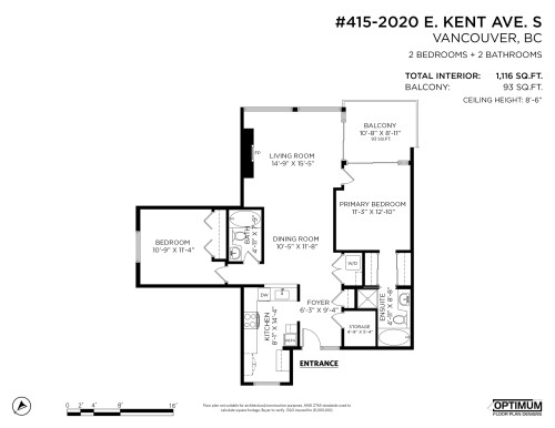 415-2020 Kent Avenue South Avenue E, Vancouver, BC 