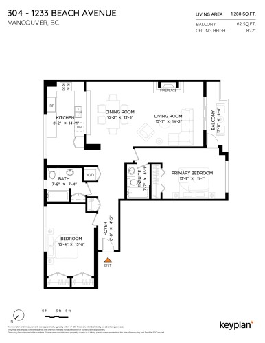 304-1233 Beach Avenue, Vancouver, BC 