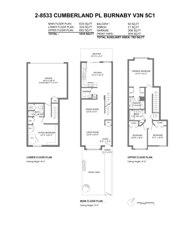 2-8533 Cumberland Place, Burnaby, BC 