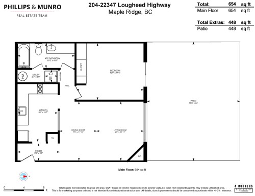 204-22347 Lougheed Highway, Maple Ridge, BC 