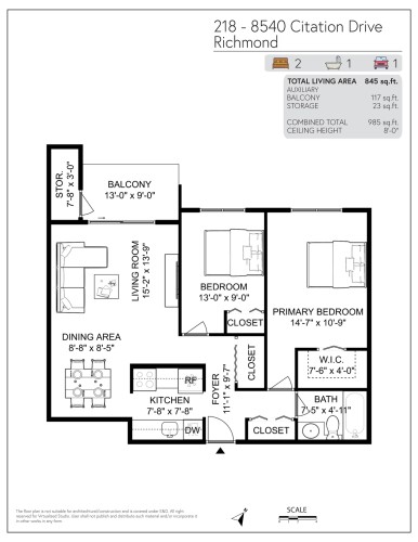 218-8540 Citation Drive, Richmond, BC 