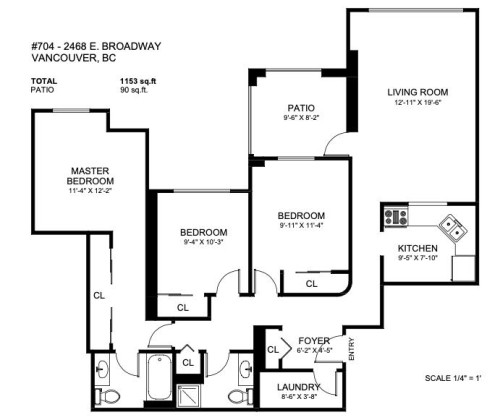 704-2468 Broadway E, Vancouver, BC 