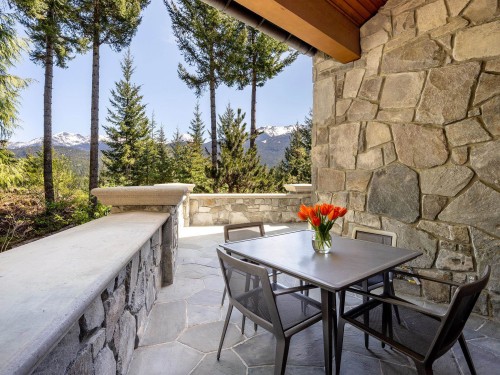 7469/73 Treetop Lane, Whistler, BC - Outdoor With Deck Patio Veranda