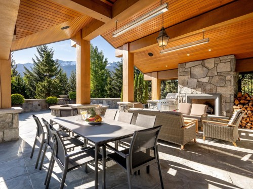 7469/73 Treetop Lane, Whistler, BC - Outdoor With Deck Patio Veranda With Exterior