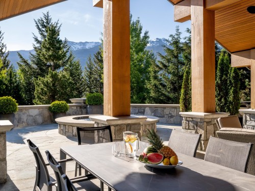 7469/73 Treetop Lane, Whistler, BC - Outdoor With Deck Patio Veranda With Exterior