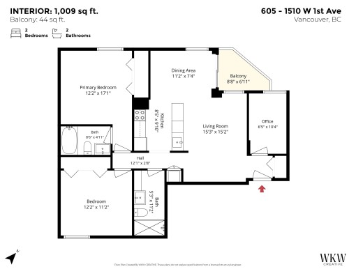 605-1510 1St Avenue W, Vancouver, BC 