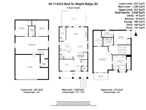 6-11442 Best Street, Maple Ridge, BC 