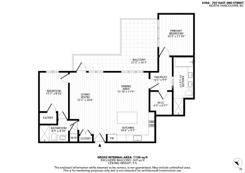 306-707 3Rd Street E, North Vancouver, BC 