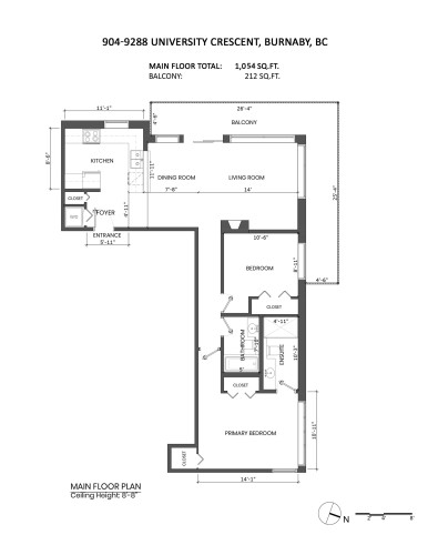 904-9288 University Crescent, Burnaby, BC 