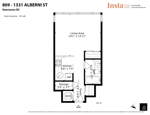 809-1331 Alberni Street, Vancouver, BC 