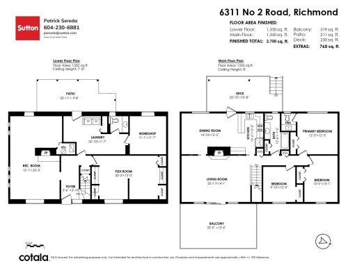 6311 No. 2 Road, Richmond, BC 