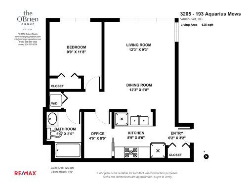3205-193 Aquarius Mews, Vancouver, BC 