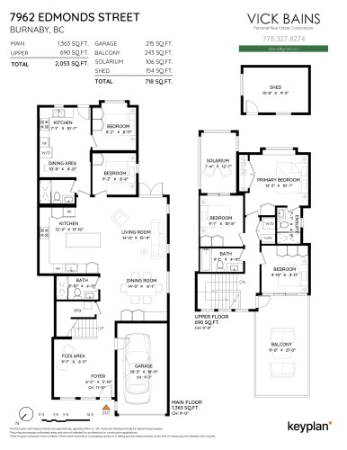 7962 Edmonds Street, Burnaby, BC 