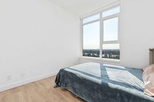 2107-8538 River District Crossing, Vancouver, BC - Indoor Photo Showing Bedroom