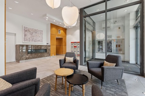 2107-8538 River District Crossing, Vancouver, BC - Indoor With Fireplace