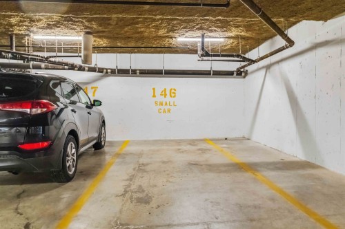 226-3098 Guildford Way, Coquitlam, BC - Indoor Photo Showing Garage