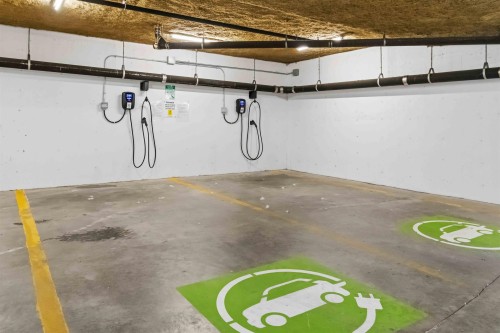 226-3098 Guildford Way, Coquitlam, BC - Indoor Photo Showing Garage