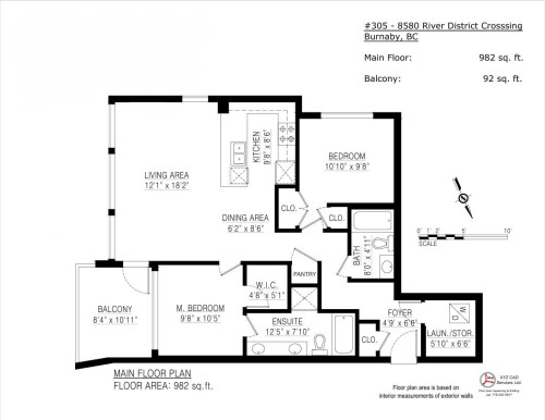 305-8580 River District Crossing, Vancouver, BC 