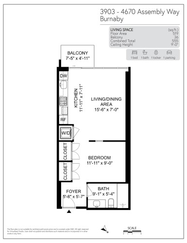 3903-4670 Assembly Way, Burnaby, BC 