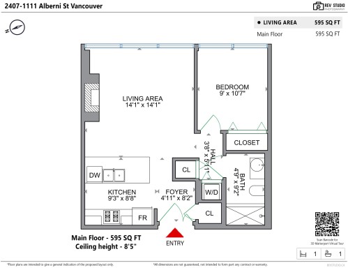 2407-1111 Alberni Street, Vancouver, BC 