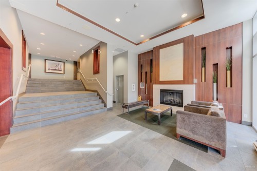 228-9373 Hemlock Drive, Richmond, BC - Indoor Photo Showing Other Room With Fireplace