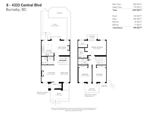 8-4333 Central Boulevard, Burnaby, BC 
