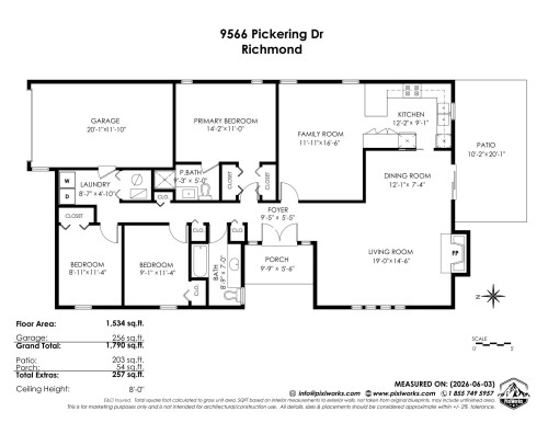9566 Pickering Drive, Richmond, BC 